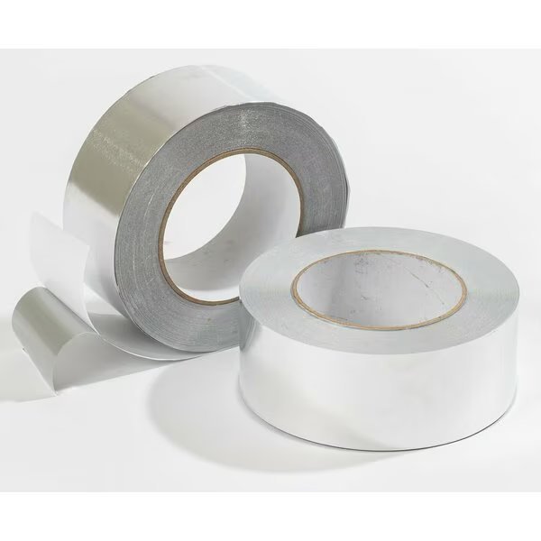 Aluminum Foil Tape, 7/16 In. Wide x 18 Yards Long, Bertech, Mfr#: ALTC-7/16